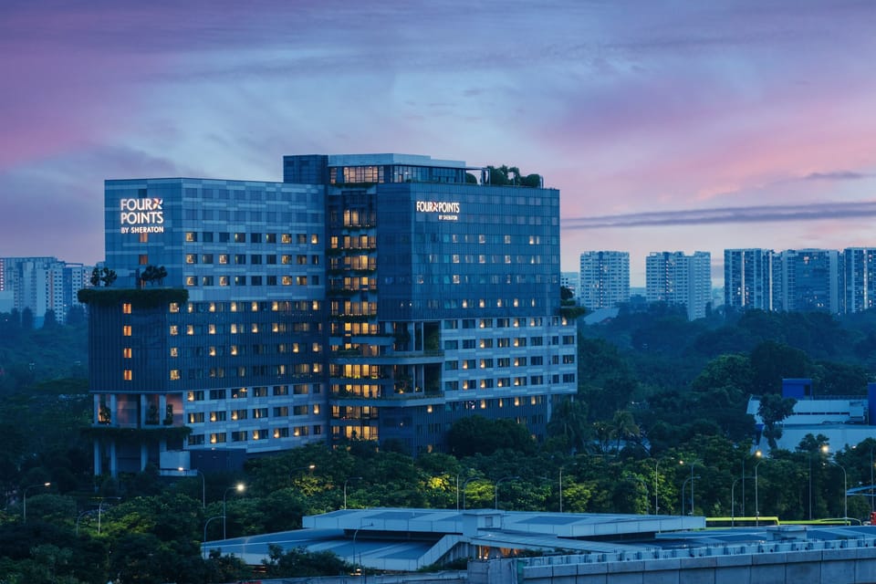 Four Points Jurong adds a global flag, not 557 new rooms